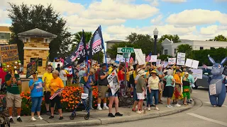 NO KINGS DAY in Downtown Lakeland Florida