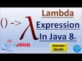 Lambda Expression In Java 8 Pradeep Nailwal