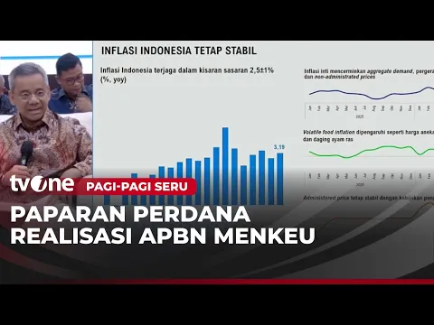 Paparan Perdana Realisasi APBN Menkeu Suahasil Nazara