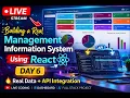 DAY 6 LIVE Building a Real Management Information System React PHP Full Stack - LEARNING REACT