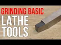 Grinding HSS Lathe Tools Beginner Tutorial