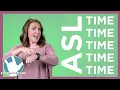 How to Sign Time in ASL Number Series