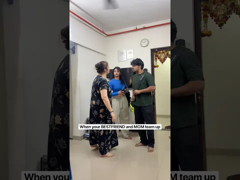 Ye sajish ki hai mere khilaf😭 #comedy #mom #bestfriend #trending #funny