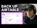 How To Backup Airtable 2026 Data Export Backup Options