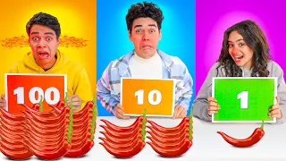 تحدي لا تختار الرقم الخطأ مع العقاب 