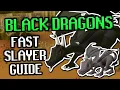 FASTEST Method Black Dragons Quick Guide - Easy Slayer Points Slayer Guide OSRS