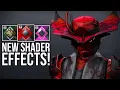 NEW Shader Bundle Is AMAZING MOST Unique Shader Effects - Destiny 2 Fashion