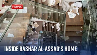 Inside Assad's abandoned home: Damning documents, wedding photos and children's notes