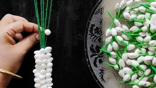 how to make jasmine veni artificial jasmine veni how to make jasmine veni with tissue paper 