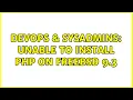 DevOps SysAdmins Unable to install PHP on FreeBSD 9 3 2 Solutions