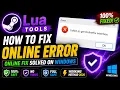 Lua Tools Online Error FIX - Failed to Get OnlineFix Interface 2026 In Hindi for all games