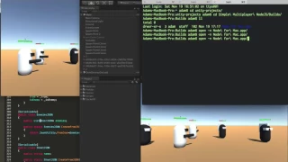 Unity 5 Multiplayer Networking Node js socket io Networking Enemy Destroy