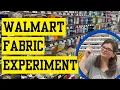 This Walmart Fabric Discovery Changed Everything Quilting Fabric Experiment
