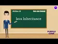 Inheritance in Java Core Java 10 PurpleCode404