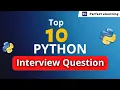 Python Interview Questions Python Programming Perfect eLearning