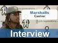 Marshalls Interview - Cashier