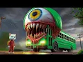 Lagu 😱🚌 Kitten Encountered A Mutated School Bus Monster On Its Way To School! 🐱💥