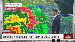 NOW Tornado thunderstorm warnings issued as Chicago area preps for more damaging winds