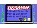 Solved jre or jdk must be available in order to run Eclipse