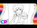 Naruto Coloring Picture of - On On feat Daniel Levi NCS Release