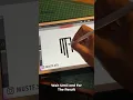 Design Process monogram Logo MF