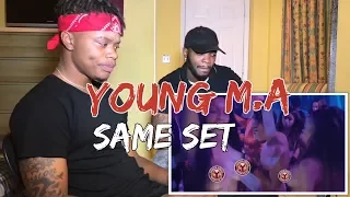 young m a same set official music video reaction