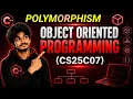 Polymorphism in C OOP - CS25C07 Polymorphism CS25C07 C