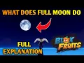 What Does A Full Moon Do In Blox Fruits Full Moon Complete Guide