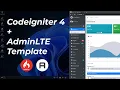 Integrasi Codeigniter 4 AdminLTE Template
