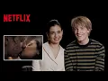Aria Mia Loberti and Louis Hofmann on the All The Light We Cannot See Finale Netflix