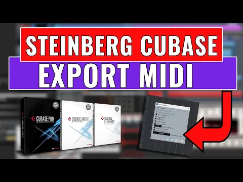 Download MP3 Steinberg #Cubase: How to Export MIDI in Steinberg Cubase - OBEDIA Cubase Training