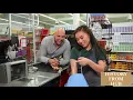 The beautiful cashier stayed for the night shift what happened next