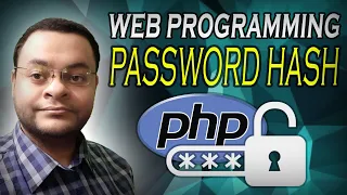 Web Programming Password and in PHP MySQL