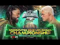WWE Wrestlemania XL and Full Match Card