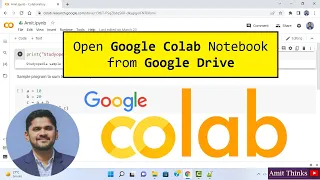 How to Open Google Colab Notebook ipynb from Google Drive colab research google com 2022