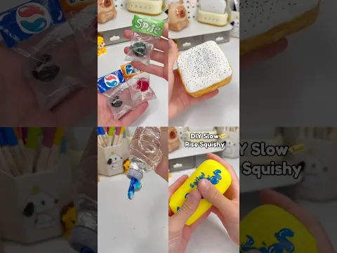 😋DIY Squishy Ideas💡!? #diysquishy #papersquishy #diycrafts #diy