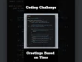 Coding Challenge Greetings Based on Time