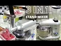 3 In 1 VIVOHOME STAND MIXER REVIEW BEST STAND MIXER ON BUDGET HOW TO INSTALL USE A STAND MIXER