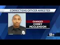 Alabama corrections officer arrest on drug charges
