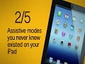 iPad Accessibility Hacks Accessibility Options Menu