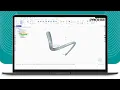 How to Create a Swept Protrusion in Solid Edge - Tutorial