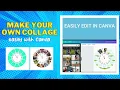Create Stunning Collage Picture Clocks Unleash Your Creativity Clock Shape Collage Template