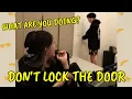 Toast Locking Miyoung in His Room