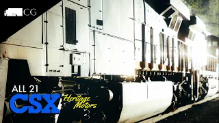 All 21 CSX Heritage Motors - 2025