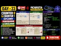 Day 23 PIC16F877A Counter0 Counter1 Explained Counter Mode XC8 Code Proteus Simulation