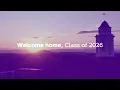 Congratulations Class of 2026 Welcome to JMU