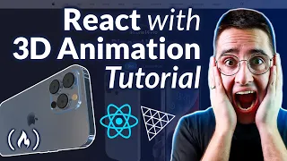 React 3D Animation Website Tutorial with ThreeJS WebGi GSAP