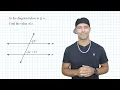 Angles Formed By A Transversal Crossing Parallel Lines And Solving For x