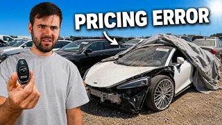 I Bought a Cheap Wrecked McLaren That The Auction Priced Wrong