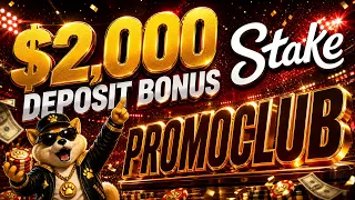 Stake.com Welcome Bonus PROMOCLUB – Get Up to $2,000